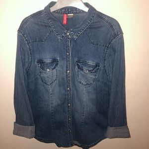H&M Denim Button Down